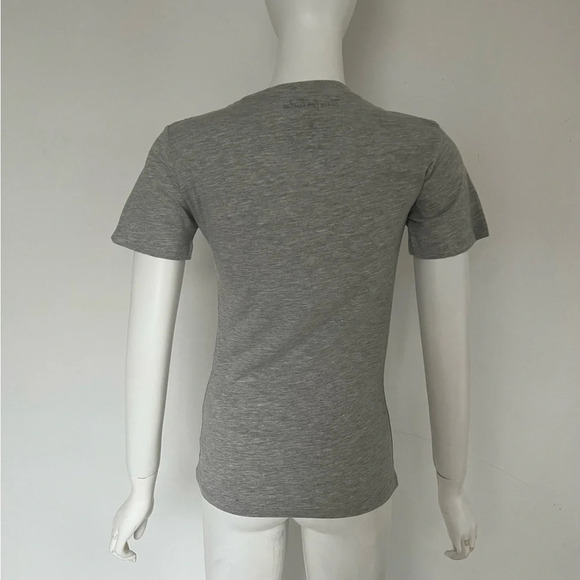 Three For Twelve Women Top Large Gray T-shirt Graphic Dandelion Printed S NWOT - Picture 3 of 5